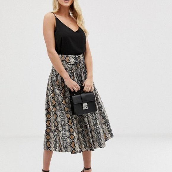 Dresses & Skirts - C by Cubic | Snake Print Maxi Skirt